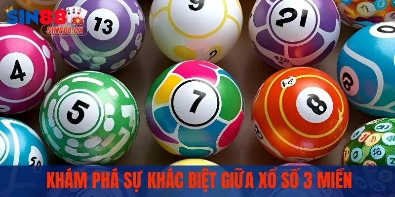 Khám phá sự khác biệt giữa xổ số 3 miền