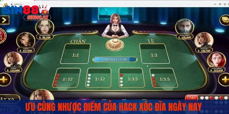 Ưu cùng nhược điểm của hack xóc đĩa ngày nay