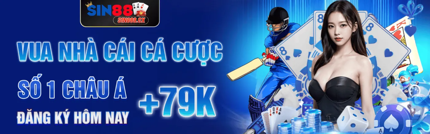 Vua nhà cái Sin88 uy tín hàng đầu Đông Nam Á